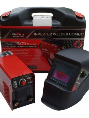 GENE ARC 223 ARC Welding Combo Kit, with Carry Case & Welding Helmet