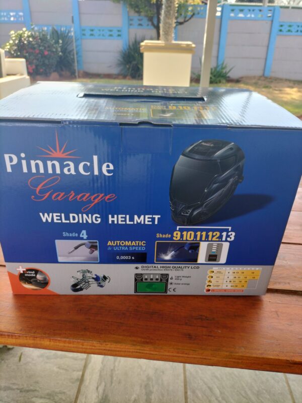 Pinnacle Garage Auto Darkening Welding Helmet Adjustable