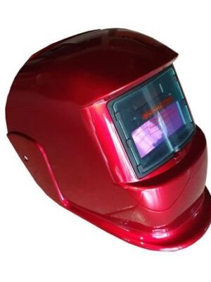 Pinnacle Red Decasola Auto Darkening Welding Helmet Non-Adjustable