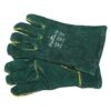 Pinnacle Green Lined Welding Gloves Elbow Length 8" Premium Grade