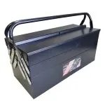 86 piece toolset with 5 tier metal tool box