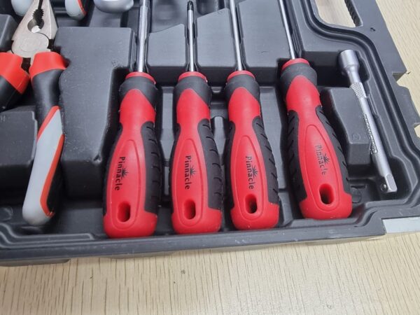 75 PIECE TOOLKIT WITH PLASTIC CARRY CASE