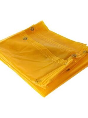 Pinnacle Welding Curtain Yellow with Eyelets - 2m x 2m