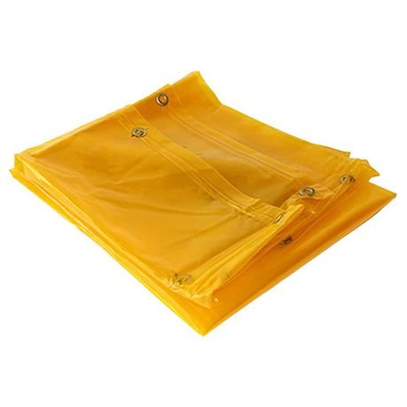 Pinnacle Welding Curtain Yellow with Eyelets - 2m x 2m