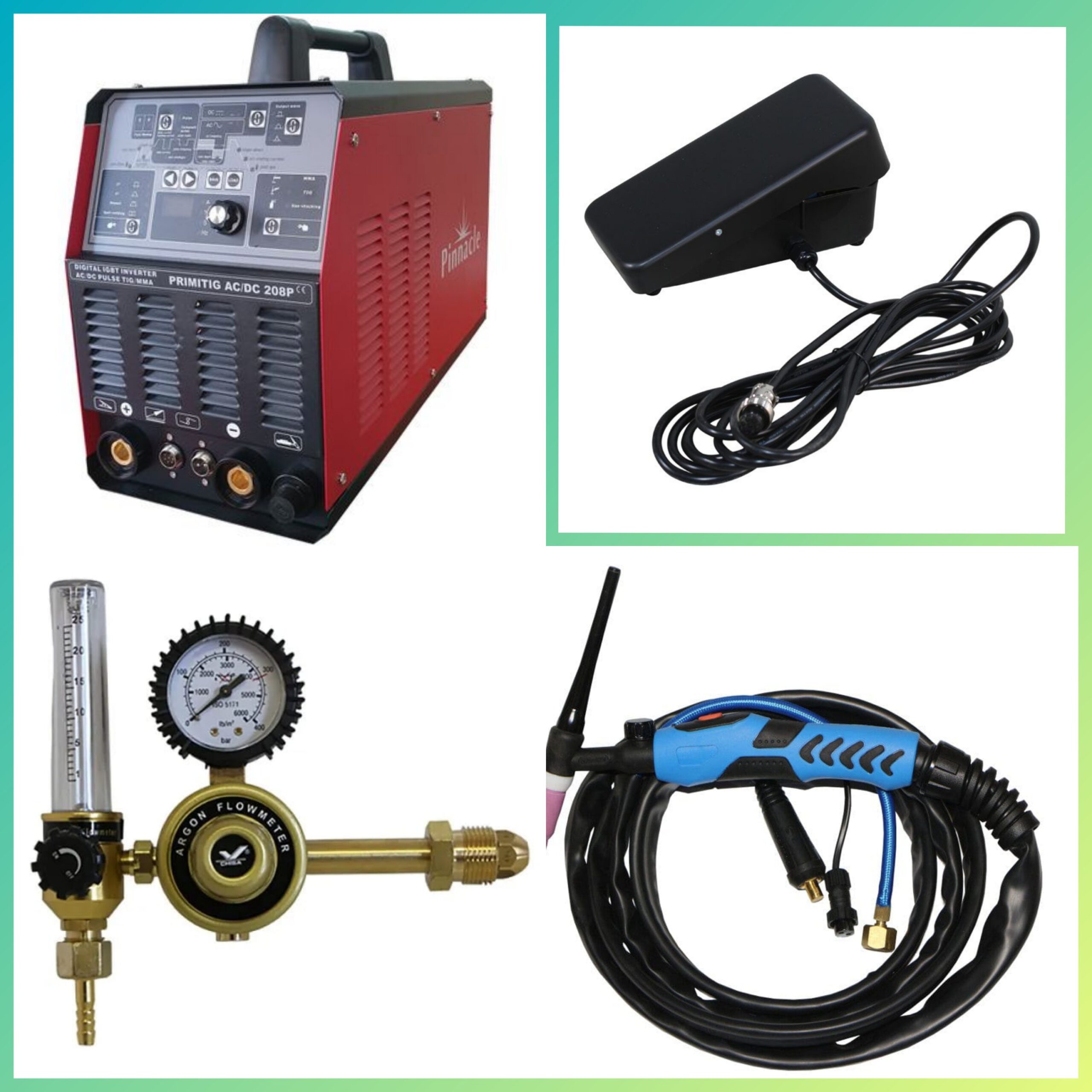 PRIMITIG ACDC 208P Suitable for aluminium welding , combo deal
